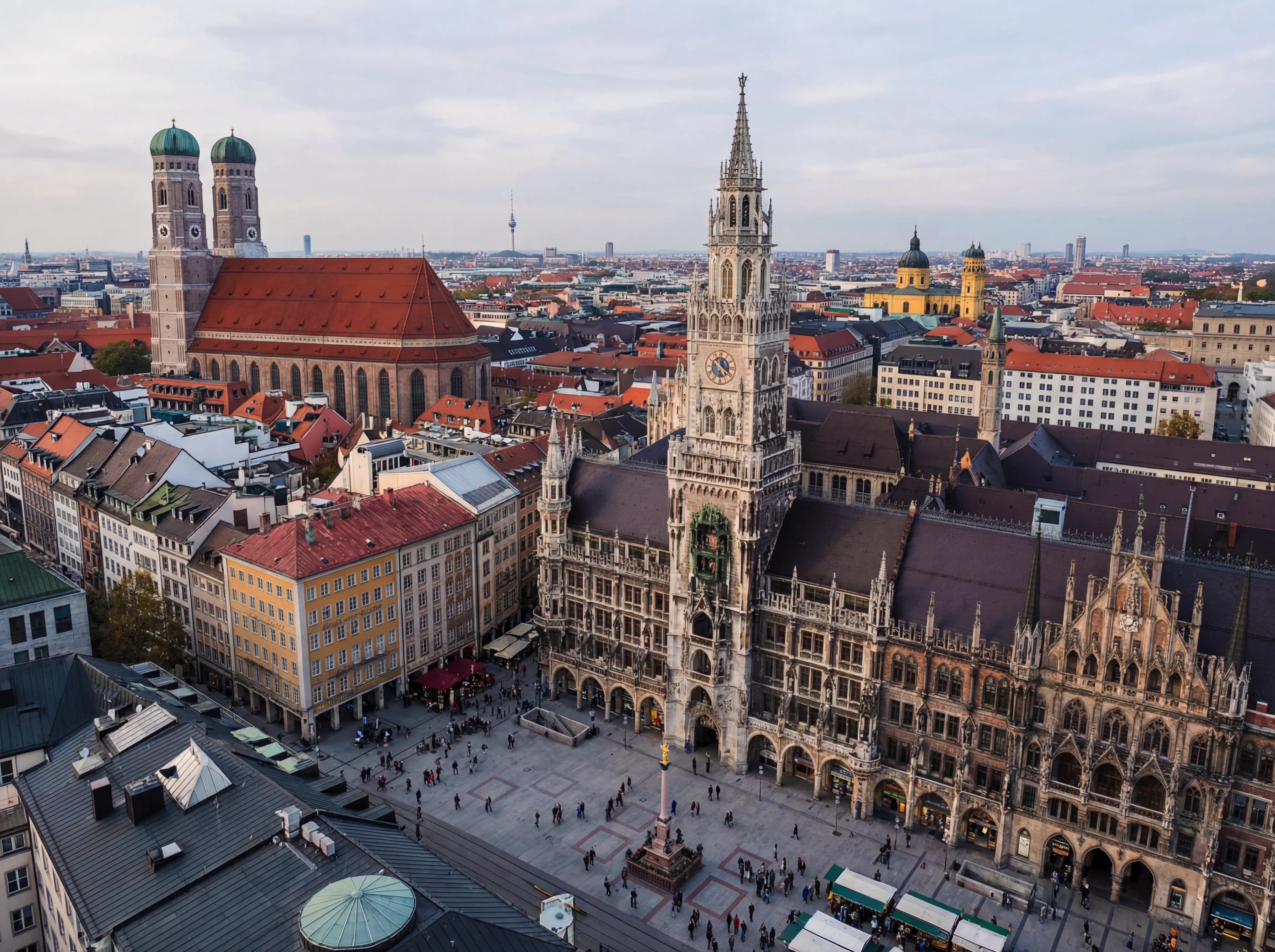 München Skyline - Unser Einsatzgebiet für Gebäudereinigung
