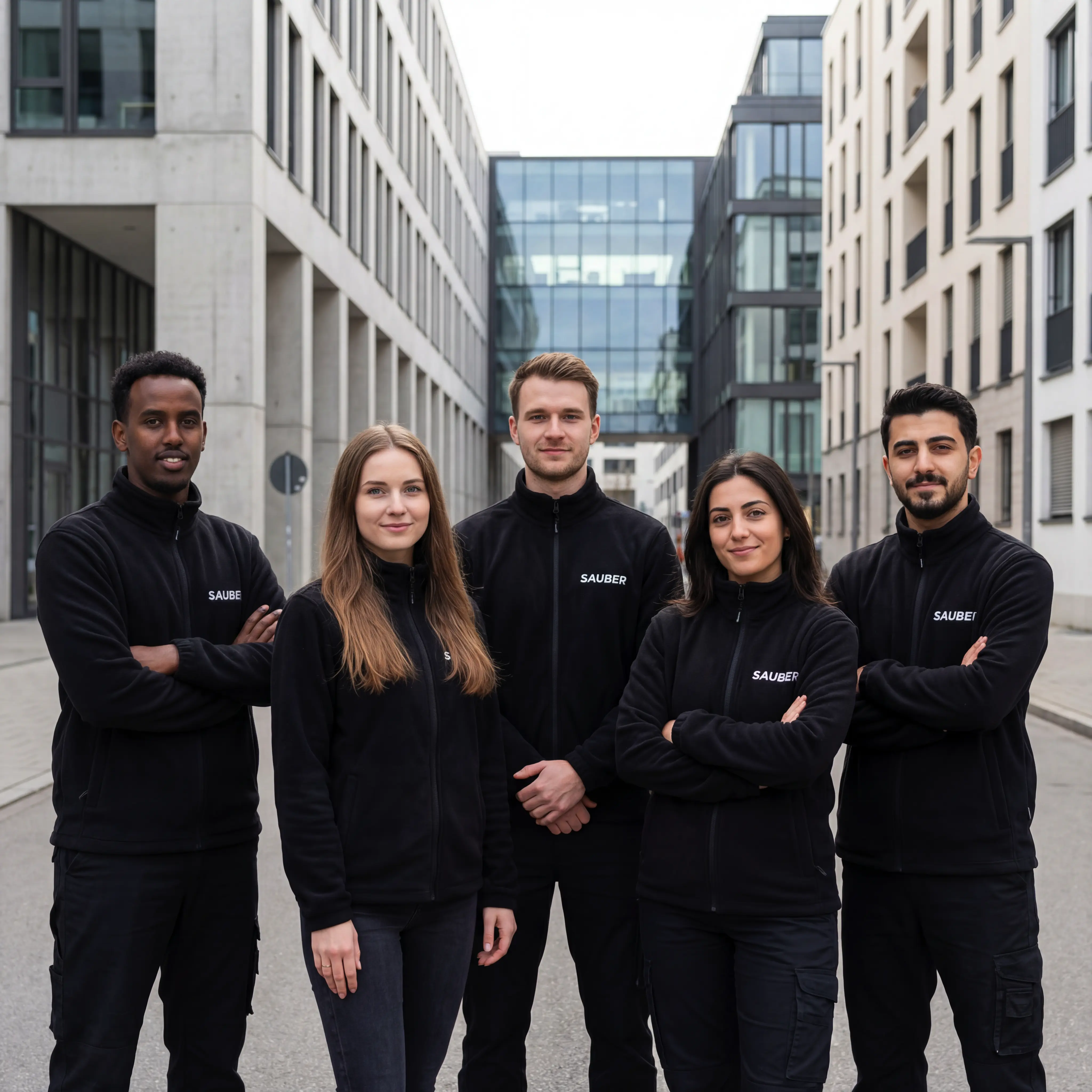 Das Team von Sauber Facility Management